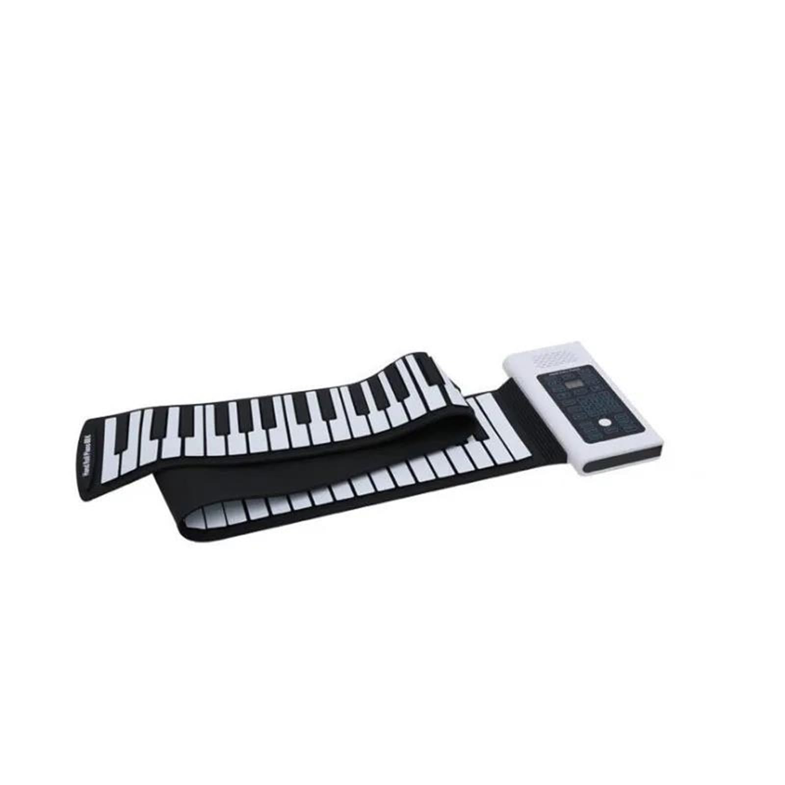 Pianino Elektroniczne Pianino Elektroniczne Przenośne Składane 88 Klawiszowe Pełnoważone Dla Dorosłych I Profesjonalistów(European White)