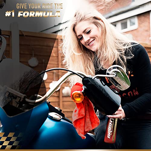 Bright Formula Ceramic Coating For Cars - Ceramic Coating Car Wax 16Oz - Ceramic Wax Waterless Wash - Car Spray Wax - Car Wax Polish - Ceramic Spray Wax For Car Detailing - Ceramic Detail Spray #TOP5