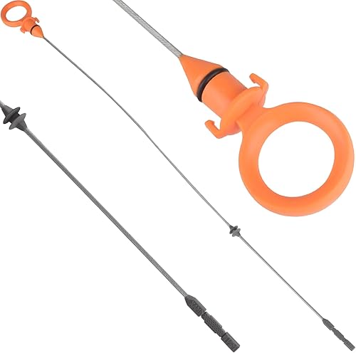 Miniatura 1 de SCITOO Varilla de medición de aceite de 24.21 x 1.57 x 0.39 pulgadas para 06-10 12 13 VW Type-1 10-13 VW Golf 05-13 VW Jetta 12-13 VW Passat 06-09