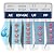 iSpring FT15Q Quick-Change Inline Carbon Filter for Ultra Filtration Under Sink Water Filter System, fits CU-A3, CU-A4, White Small