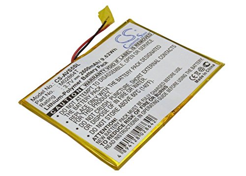 TCTK 2600mAh Akku für Archos 5 60GB
