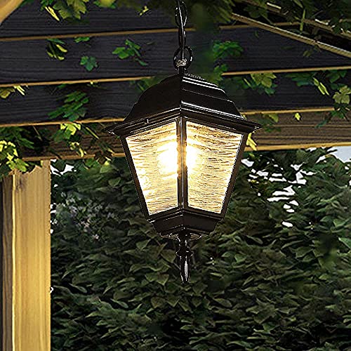 Pendant light E27 suspension extérieure lanterne pour pavillon
