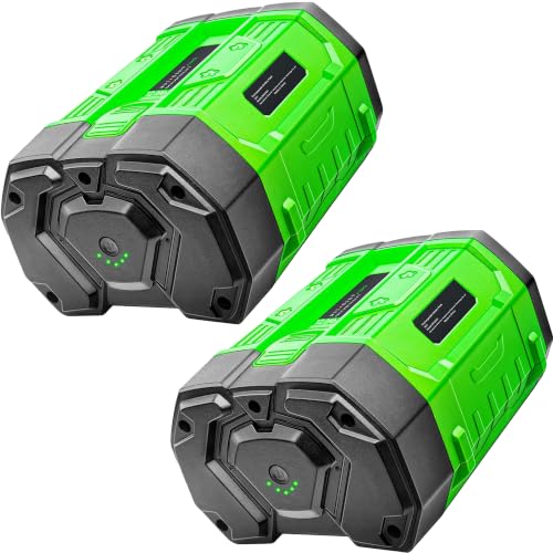 Image of FSKE Upgraded 12.0Ah Replacement for EGO 56V Battery 2Packs