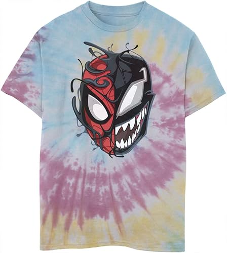 Marvel unisex child Marvel Universe Peter Venom Boys Short Sleeve Tee T Shirt, B