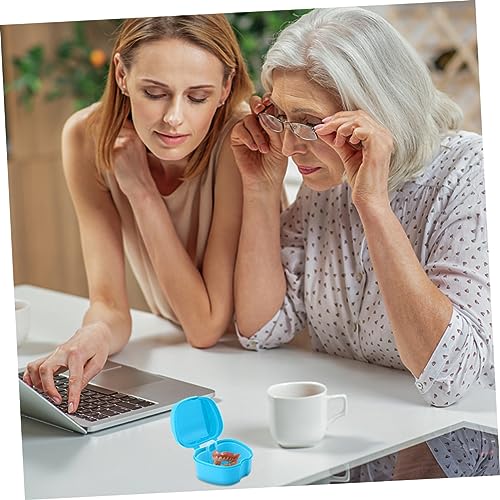 Gogogmee 3 Pçs Caixa De Dentadura Cesta Titular Dentadura Caso Retentor Caso Máquina De Lavar Louça