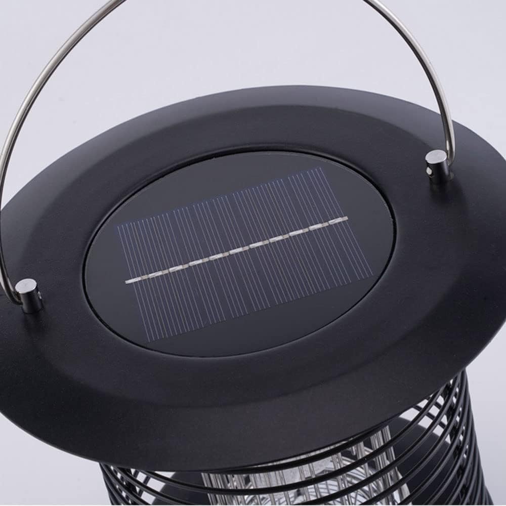 Solar Table Lamp, Portable LED Rechargeable Patio Waterproof Light, Dimmable Decor Lantern Cordless Desk Lights with for Indoor/Outdoor Garden