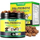 RSGRT Probiotici per Cani, Probiotico Digestivo per Cani Enzimi Digestivi, Sistema Immunitario e Supporti per la Salute Generale, Flora Intestinale, Sollievo dal Prurito Allergico