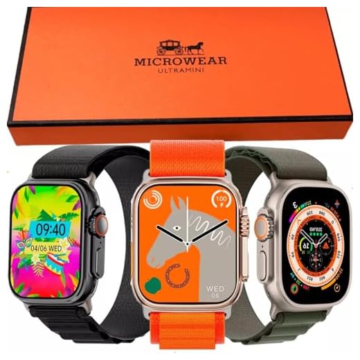 Smartwatch Inteligente W69 Ultra Mini Serie 9 - Pulseira Extra +2 Microwear 45mm GPS Masculino Feminino (preto)