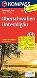  Oberschwaben - Unterallgäu: Fahrradkarte. GPS-genau (KOMPASS Fahrradkarte, Band 3123)