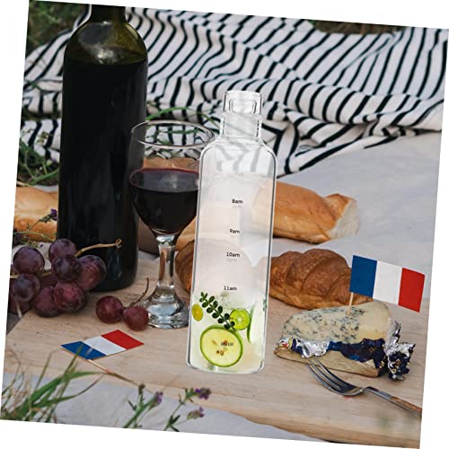 Bouteille eau transparent anti fuite pour sport et camping - 4
