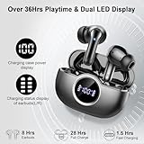 Wireless Earbuds, Bluetooth 5.4 Headphones in Ear with 4 ENC Ear Buds, 2025 New Wireless Headphones Noise Cancelling Mic, HiFi Stereo Bluetooth Earphone 36H Playtime, IP7 Waterproof Lightweight/USB-C - Image 6