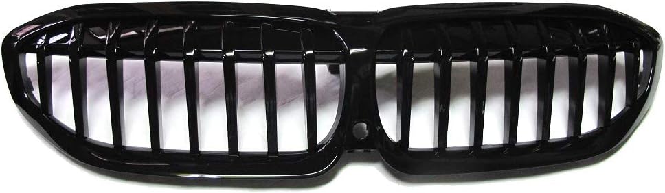 Glossy Black Shadow Line Front Hood Kidney Grille Mesh for G20 2019 (Replacement)
