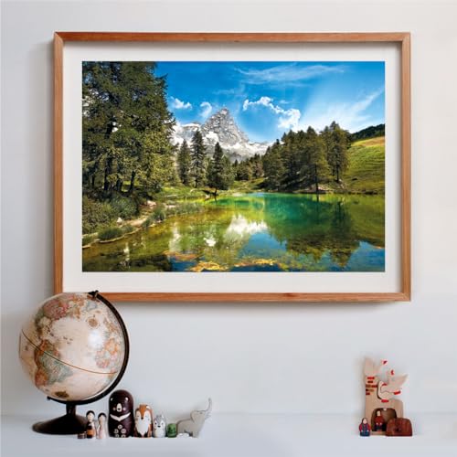 Puzzle 1500 pièces : Lac Clementoni Puzzles - vue 7
