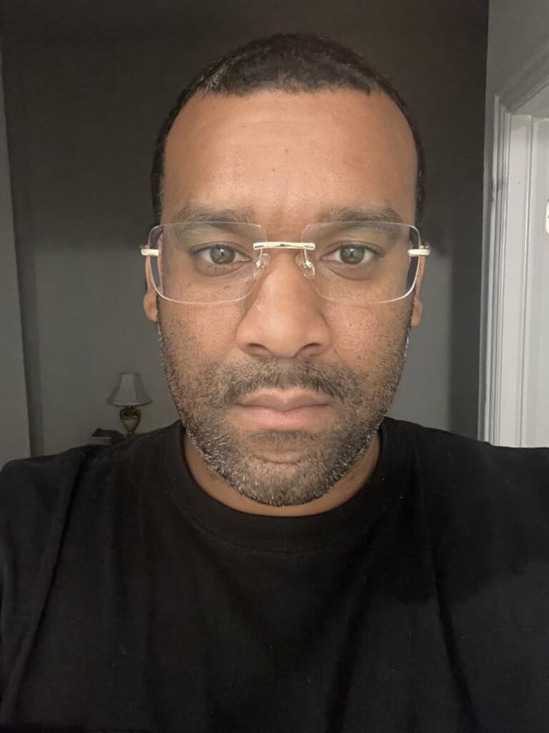 SORVINO Rimless Rectangle Sunglasses for Men Women Fashion Frameless Clear Glasses Designer Y2K Shades - Image 3