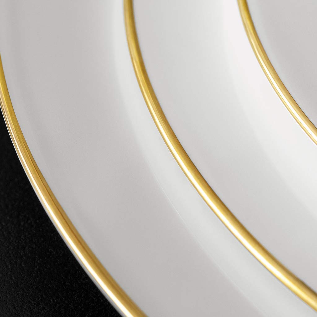 Villeroy & Boch Signature Anmut Gold Brotteller, 16 cm Ø, weiß/Gold