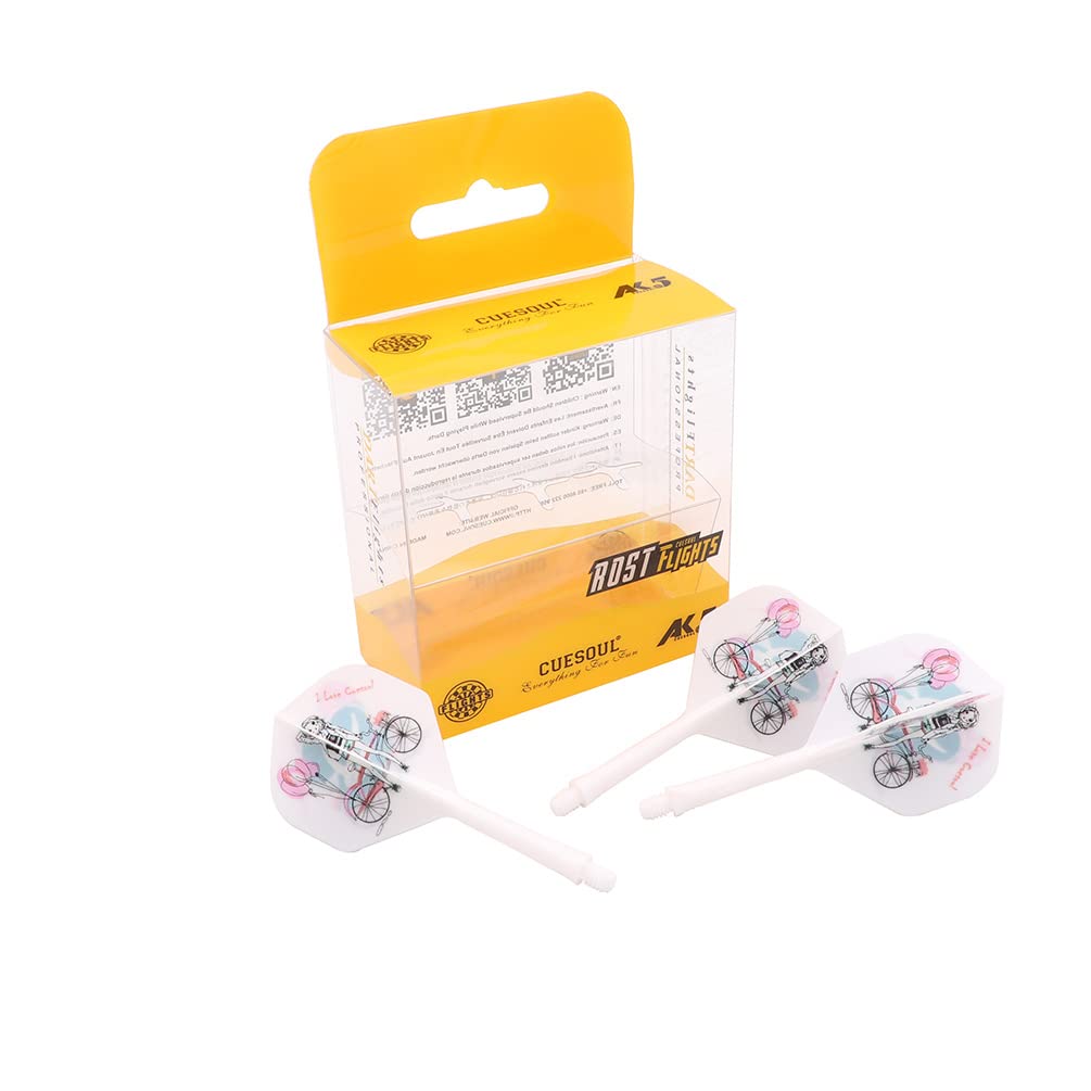 CUESOUL Rost Cañas integradas de Dardos y Plumas de Dardos de Forma estándar, Juego de 3 Piezas — view 15