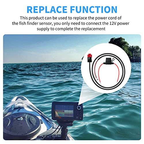 Power Cable Replacement For Boating Equipment, 4 Ft Cable Length, Compatible With Hds/Mark/Elite/Hook #TOP2