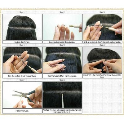 image for Attach Remover Pliers Clamp Tool for Micro Ring Link Tube Beads I Tip 