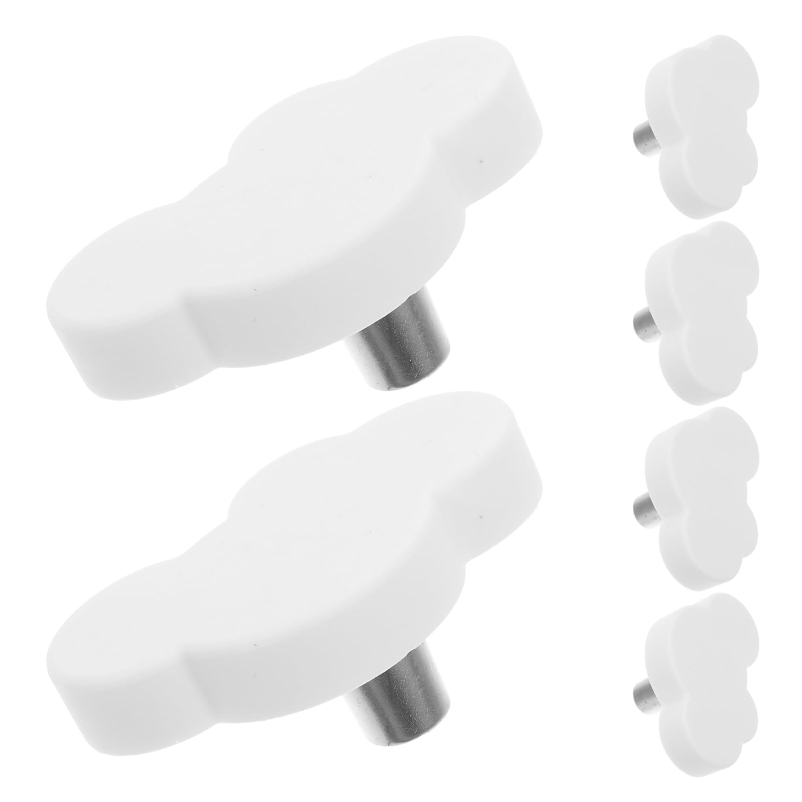 Poignées de tiroir en T Housoutil | Lot de 6 boutons pour meuble de cuisine et placard