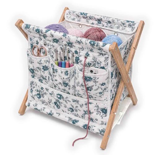 Image of Yarn Bag, Knitting Crochet Bag, Portable Yarn Storage Bags Organizer for Crocheting Project,Yarn Storage Organizer for Yarn Skeins