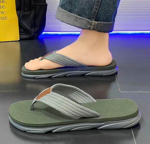Epsion Flip Flops Sandals for Men 2025 Summer Shoes Arch Support Casual Indoor Outdoor Walking Wedges4