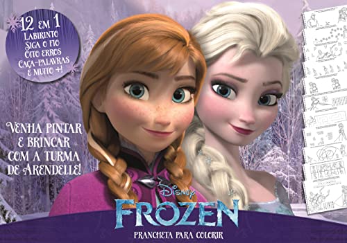 Frozen: prancheta para colorir