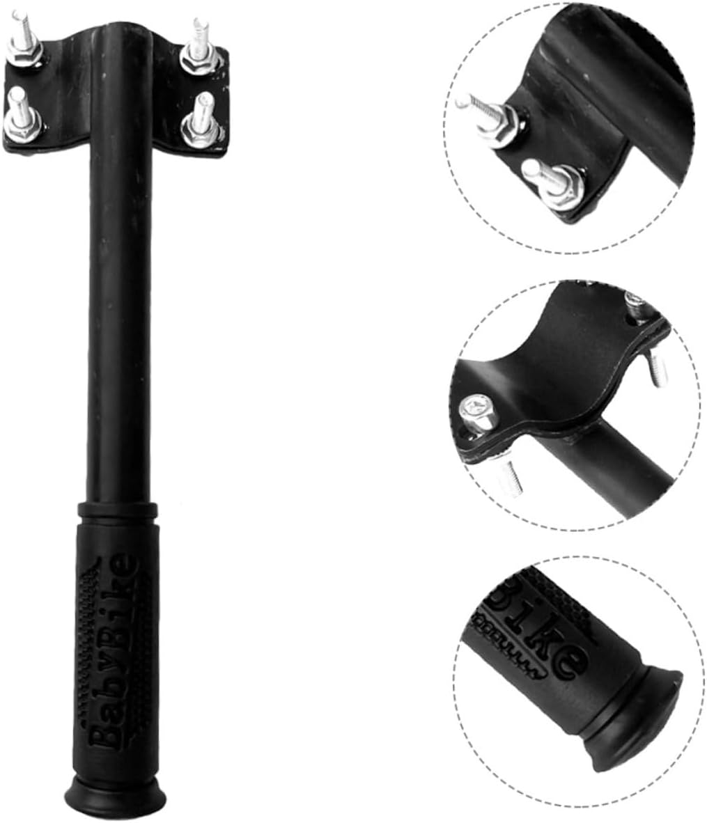 BESPORTBLE 5pcs Outdoor Bike Armrest Handle Non- Safety Handrail for Rear Bike Seat Easy to Install and Remove Comfortable Support