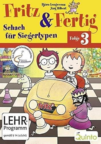 Fritz & Fertig 3 Schach Jeu Éducatif PC Échecs Tactique Enfant Version Allemande