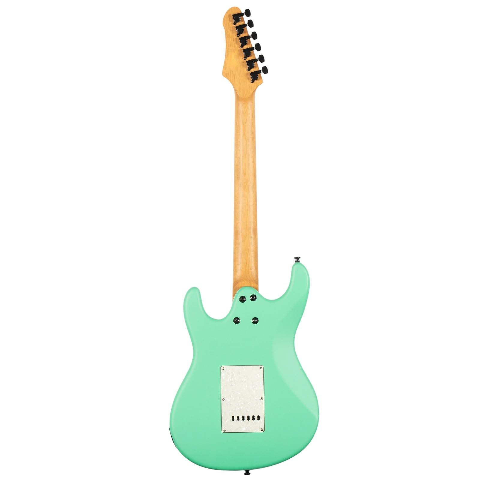 Standard Gitara Elektryczna 6 Strunowa Solidna Gitara Elektryczna Standard Matowe Wykończenie Korpus Z Topoli Pieczony Klon Trwały(Type 1)