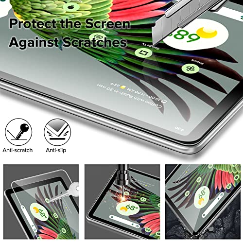 ivoler 2 Stück Schutzglas Schutzfolie für Google Pixel Tablet 11 Zoll, 9H Härte Panzer Schutz Glas, HD Klar Displayschutzfolie, Anti-Kratz Folie, Anti-Bläschen – Bild 6
