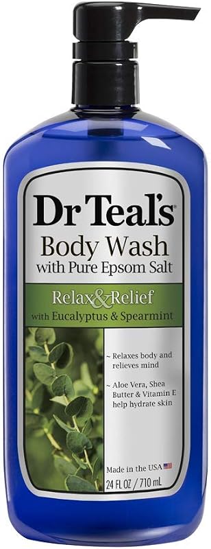 Dr Teal's Conjunto com 3 Géis de Banho Eucalyptus & Spearmint, 710 mL Cada