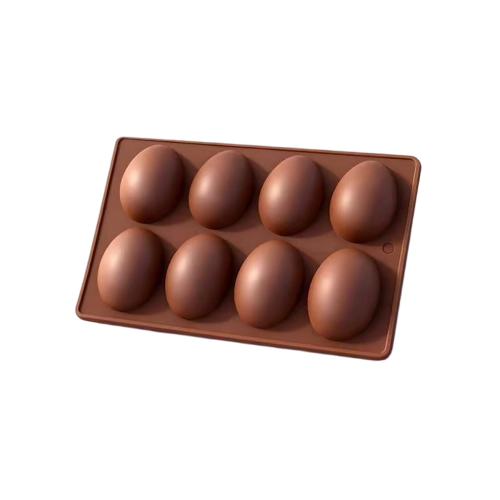 Kalttoy Eggs Shape Silicone Baking Mold for Easter Party Decor Cupcakes Soap Silicone Candy Pan for Baking