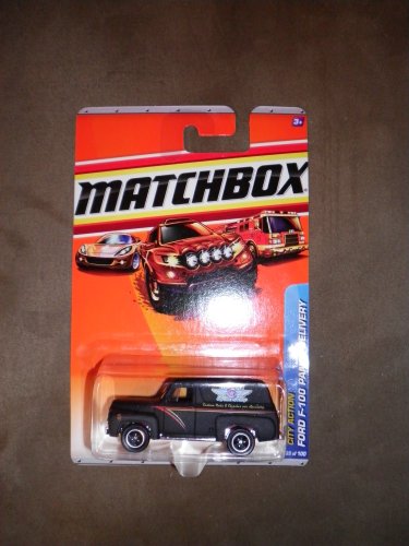 MATCHBOX 2010 CITY ACTION 69/100 BLACK HOLST SPEED SHOP CUSTOM RODS FORD F-100 PANEL DELIVERY by Matchbox