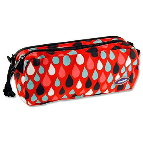 Preisvergleich Produktbild Premier Stationery"Regentropfen" Twin Zip Bleistift Fall