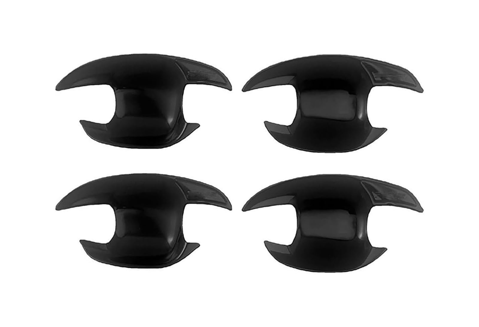 Ysbvblrmrv Small Door Bowl Bright Black Car Outside Door Handle Cap For Prius For 30 Series 2009-2015 Single Hole 1-Smart Door Handle Bowl Anti-Scratch Modification Car Guard Protector(Small Door Bowl Bright Black)