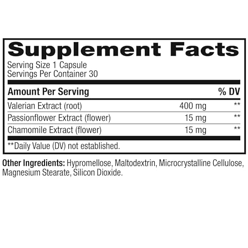 Olly Sleep Aid Adaptogen, Valerian Root, Chamomile, Melatonin-Free, Sleep Support Supplement, Vegetarian thumb #5