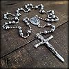Rugged Rosaries St. Michael Chaplet WWI Battle Beads combat style rosary - Handmade in Texas