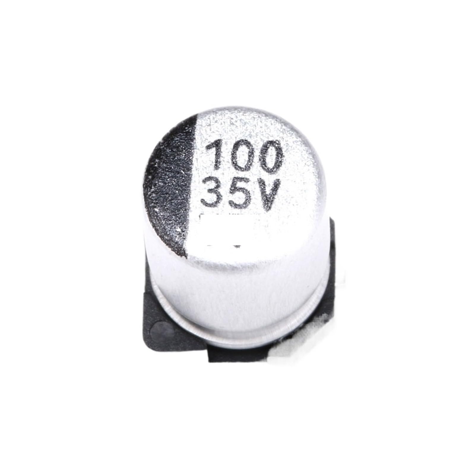 Condensateur 100UF 35V aluminium CMS RVT1V101M0607 soudure circuit imprimé