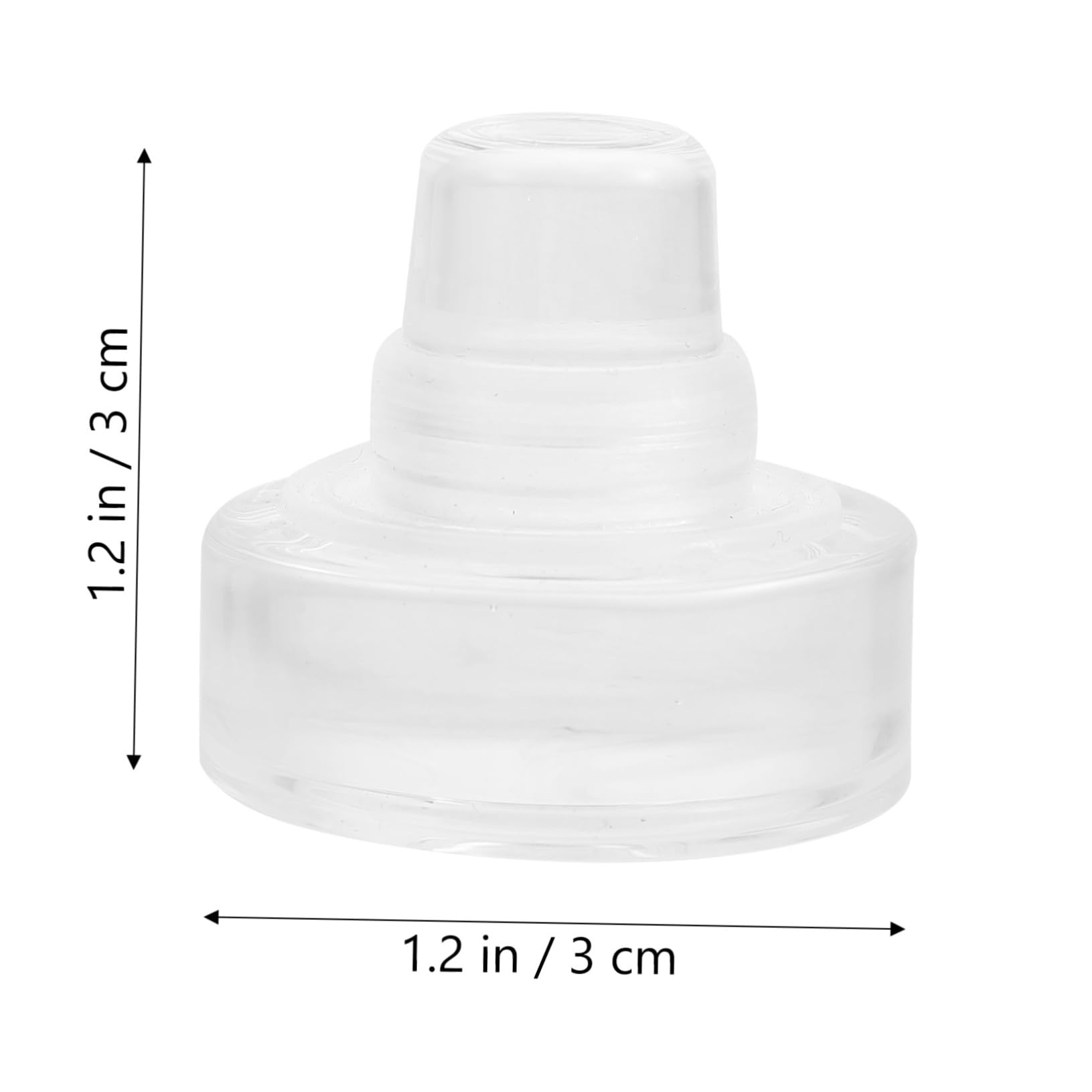 Tappi per Bottiglie di Vino Chiusura Ermetica Silicone Set 10 in Vetro a Forma T Riutilizzabili e Antigoccia per Uso Domestico