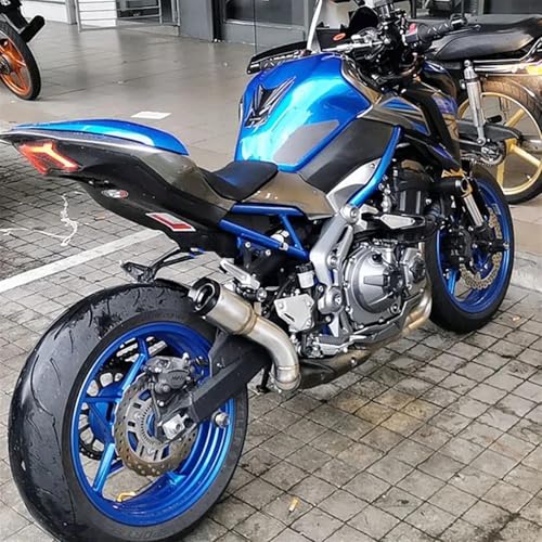 Tuyau d'échappement moto en inox durable pour Kawasaki Z900 Style 1