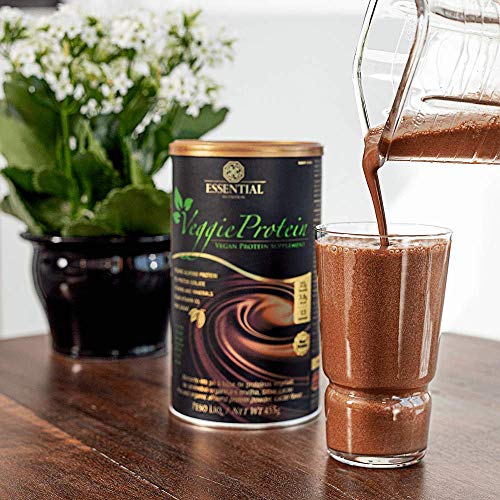 Veggie Protein - 455g Cacao - Essential Nutrition, Essential Nutrition