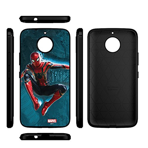 Image of MTT Spider Man Infinity War Officially Licensed Armor Back Case Cover for Moto G5s Plus (Design 278)