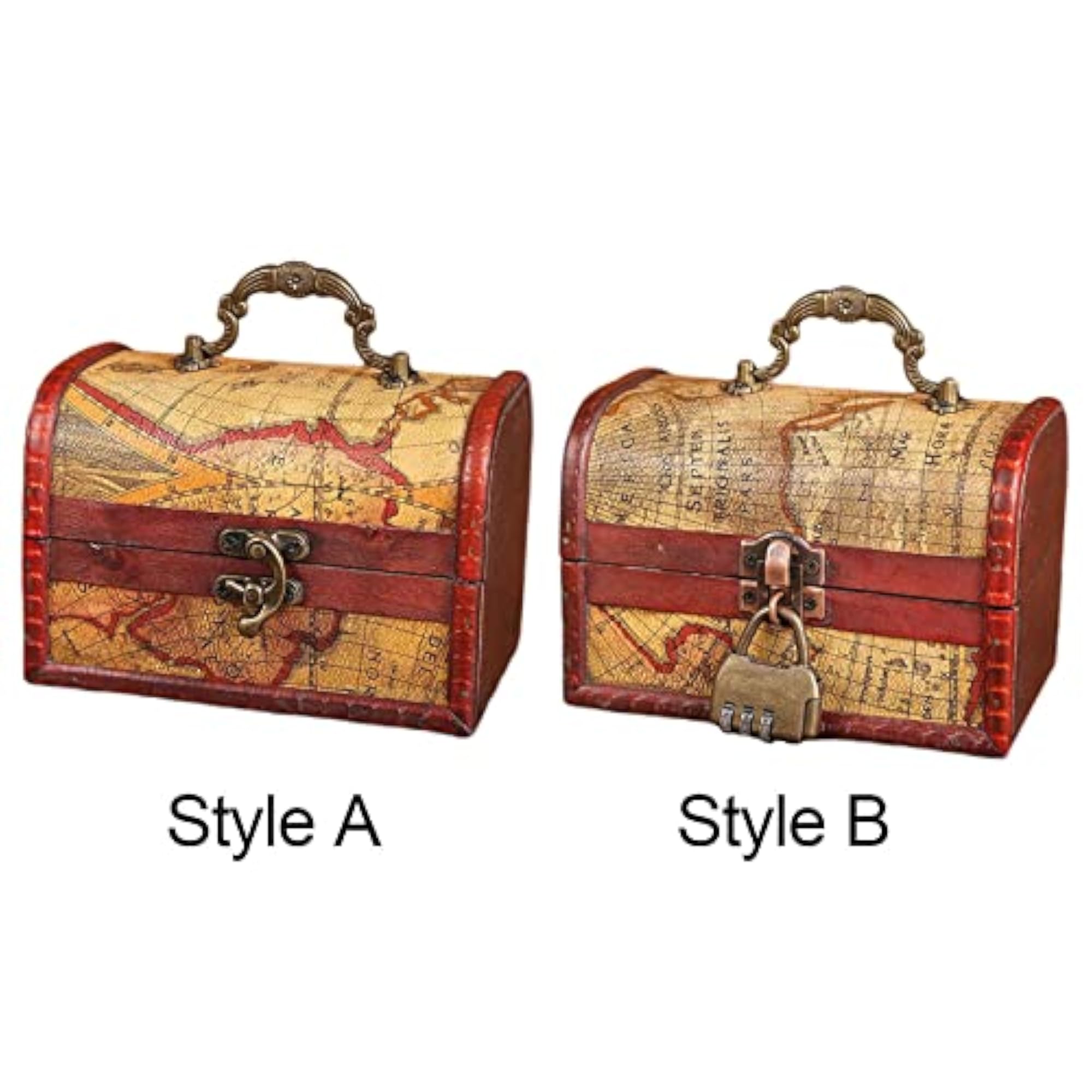 Retro Style Storage Box for Desktop Decoration