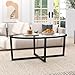 Giantex Glass Coffee Table, 46.5