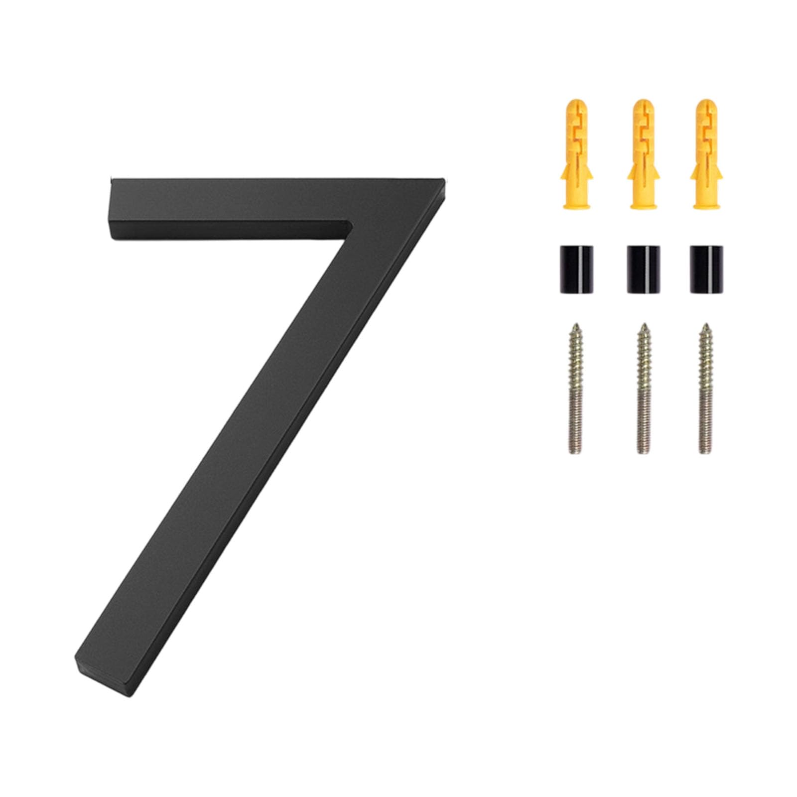 Modern Door Plate Numbers Address Sign Acrylic Floating House Numbers Plate Sign for Home Mailbox Hotel Address for Home Mailbox Hotel