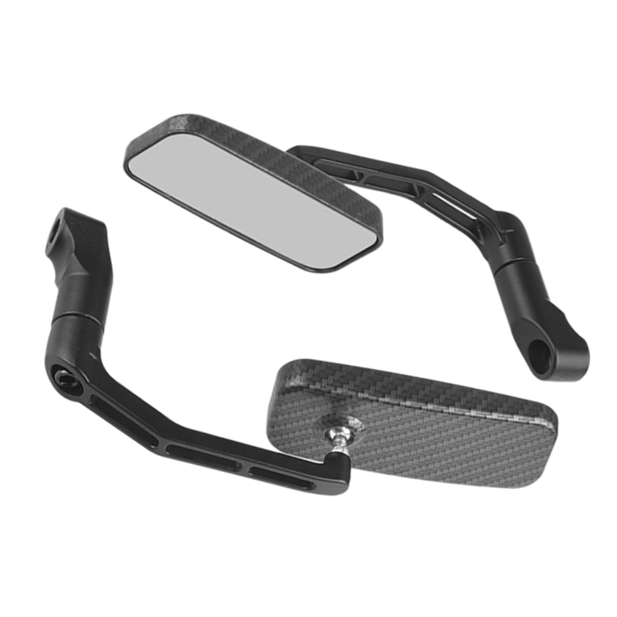 Toyvian 1set Specchietti Retrovisori Per Scooter Antiriflesso Facile Installazione Compatibili Con Veicoli Elettrici e Design Modificato Snake Skin