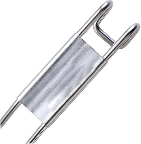 Miniatura 3 de Elevador de parrilla de barbacoa de acero inoxidable para cocinar contra quemaduras, elevador de rejilla de red para barbacoa