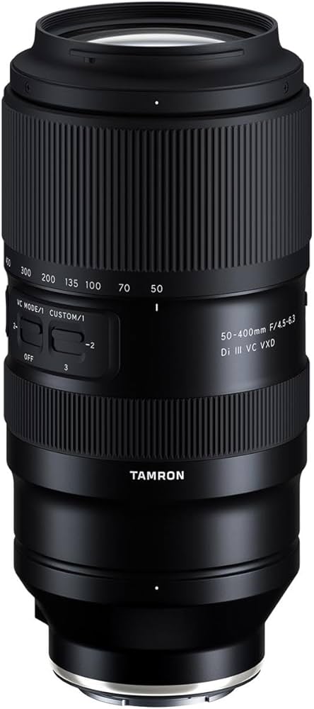 TAMRON 50-400mm F/4.5-6.3 ソニー eマウント用 Amazon.co.jp: Tamron 50-400mm f/4.5-6.3 Di III VC VXD レンズ Sony