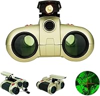 Vista 3 de Gafas de visión nocturna, telescopio de visión nocturna de plástico para niños, con visión nocturna ligera para niños, telescopio binocular seguro