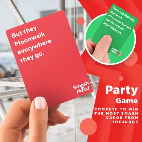 Bold. Smash Or Pass: The Hilarious Game Night Adult Card Game - 3-20 Players - Fun Card Games And Party Game For Adults - Perfect For Girls Night, Bachelorette Party, Or Strangers #TOP3